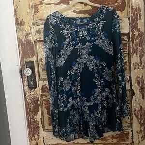 Free People open back dress